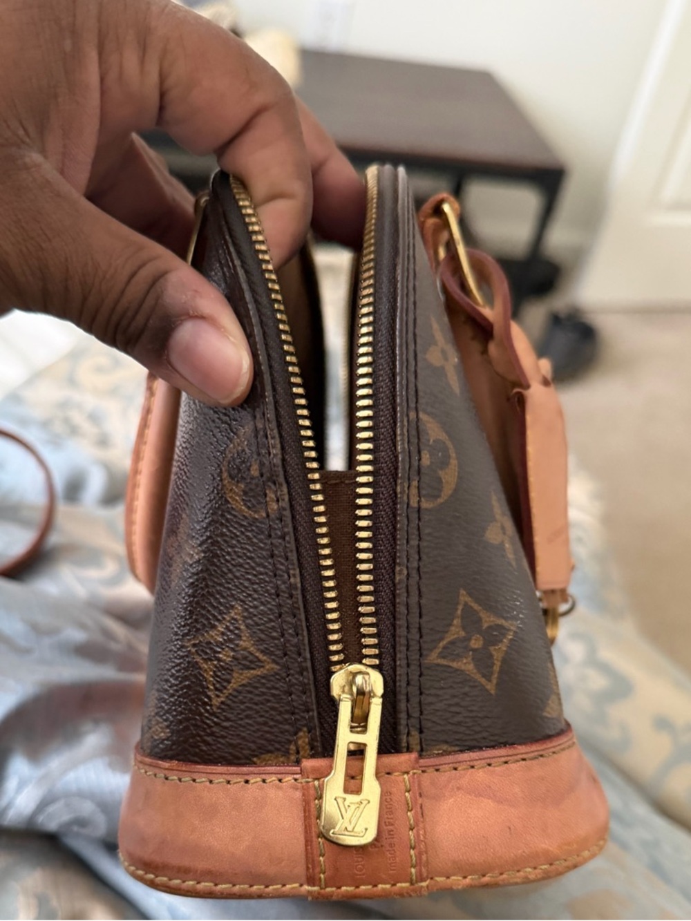 Vintage Louis Vuitton Alma bb Monogram Dome Satchel - Picture 10 of 16